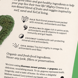 Mighty Greens: Spirulina + Coconut Treat for Immunity