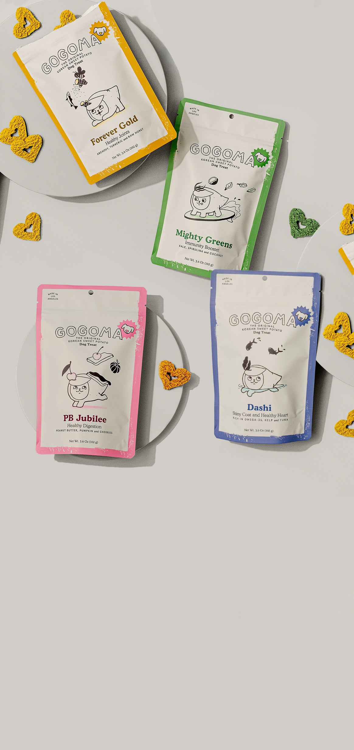 Gogoma is flavorful nutrition packed into irresistible pet treats